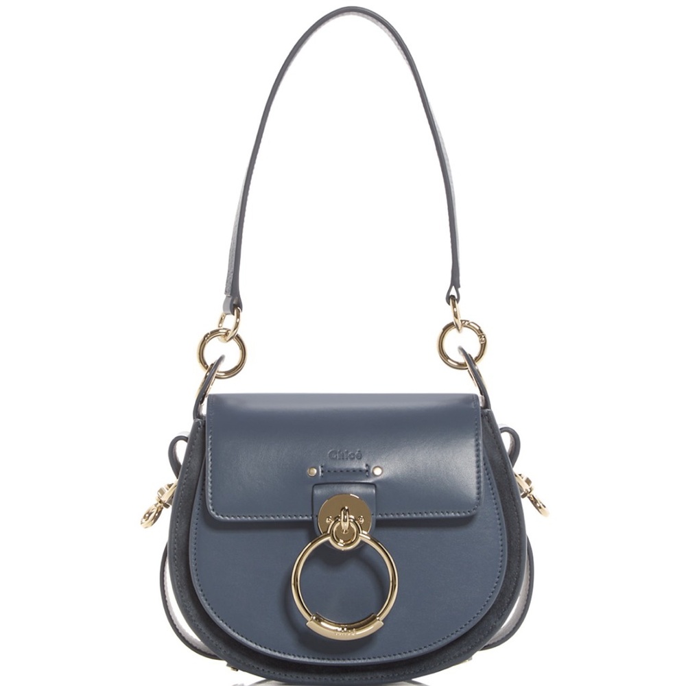 Chloé// Small Tess Leather Crossbody Bag